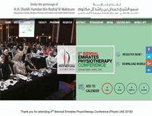 Tablet Screenshot of physiodubai.com